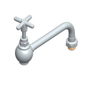 12″ Replacement Spout with Shut-Off Valve C8510