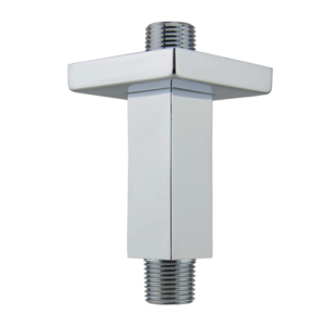 3″ Ceiling Shower Arm Square – Polished Chrome