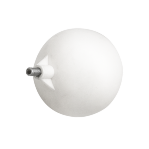 5″ PVC Float Ball White With Brass Insert