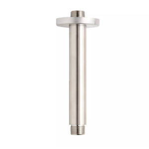 6″ Ceiling Shower Arm Round – Brushed Nickel