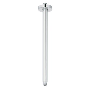 18″ Ceiling Shower Arm Round – Polished Chrome