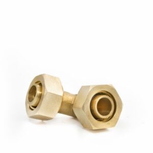 Copper elbow - flexible pipe connection