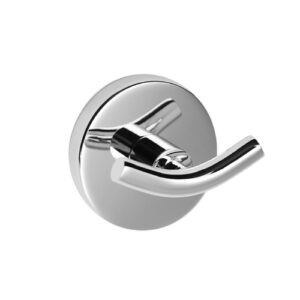 Fluids Double Robe Hook – Polished Chrome