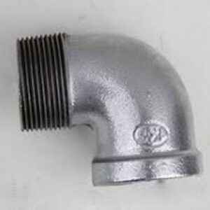 Galvanized outer thread socket inside thread