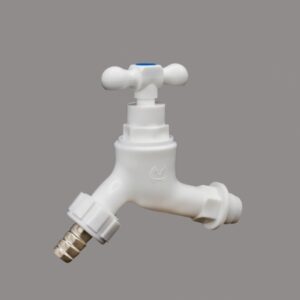 Swivel hand plastic faucet connecting copper hose MH