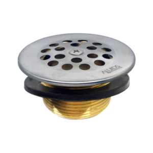 Tub Drain Strainer Trim Kit with Drain Body – Brushed Nickel