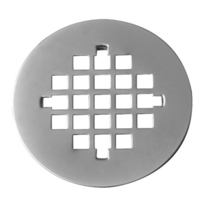 Universal Snap Tile Shower Strainer (4-1/4″ Brushed Nickel)